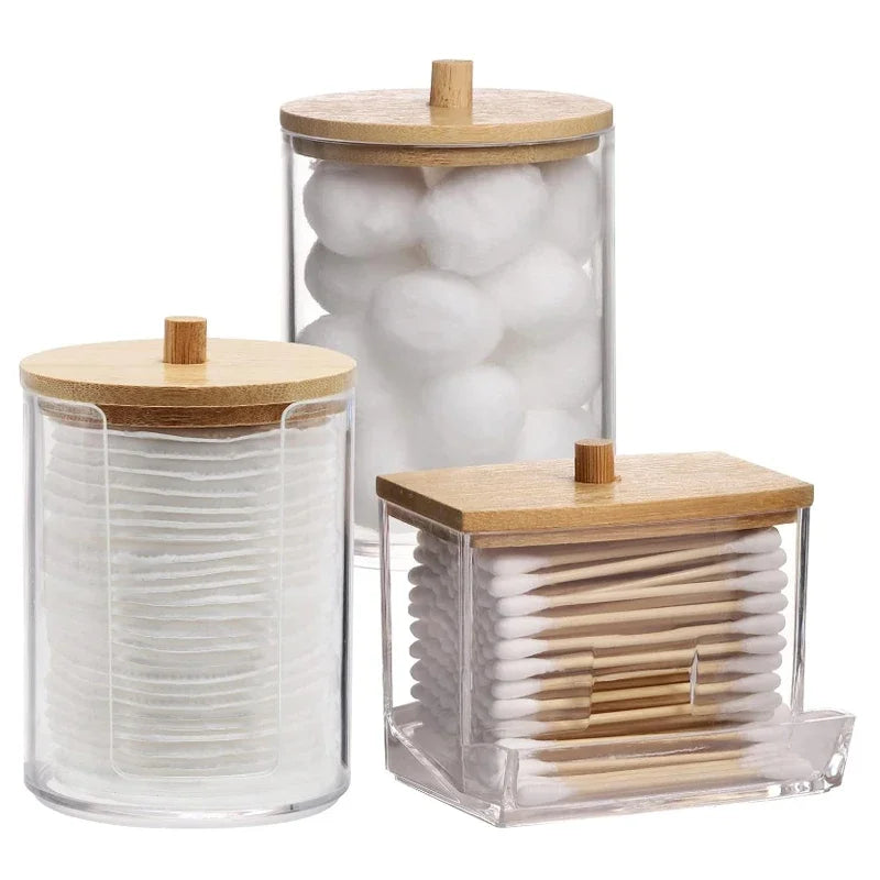 ClearForm Bathroom Jar Set