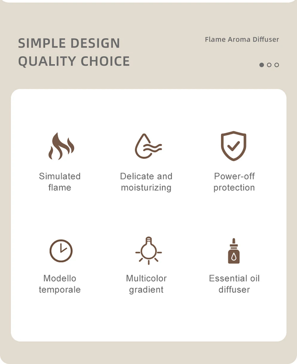 FlameGlow Aroma Diffuser
