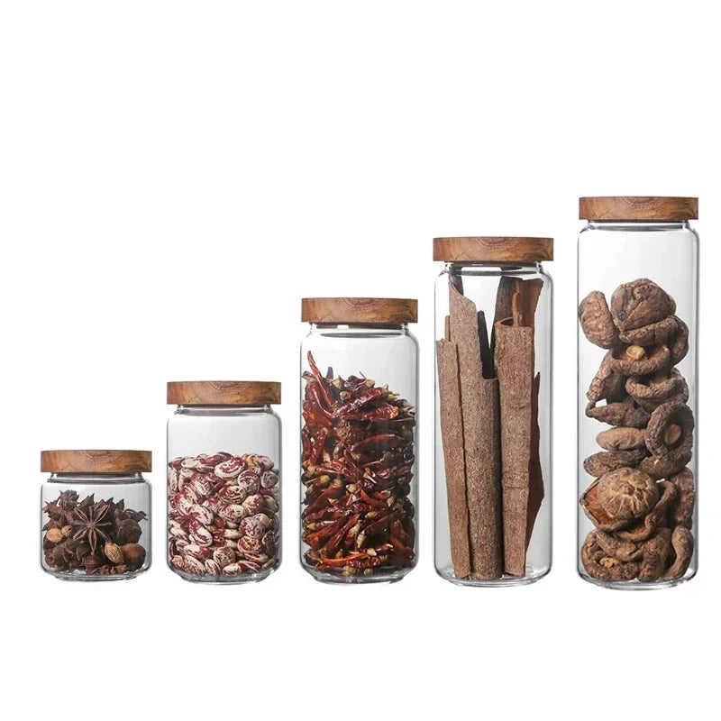 TerraSeal Glass Canister Set