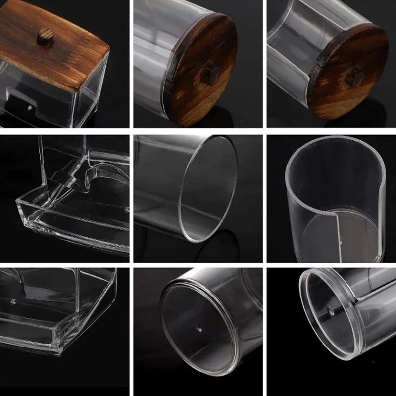 ClearForm Bathroom Jar Set