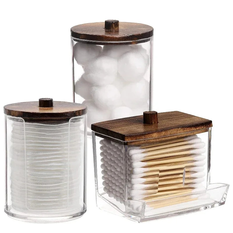 ClearForm Bathroom Jar Set
