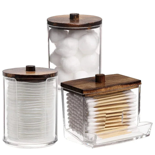 ClearForm Bathroom Jar Set