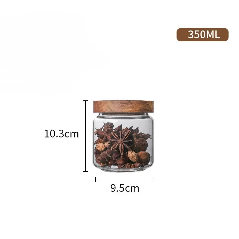 TerraSeal Glass Canister Set