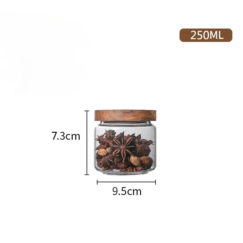 TerraSeal Glass Canister Set