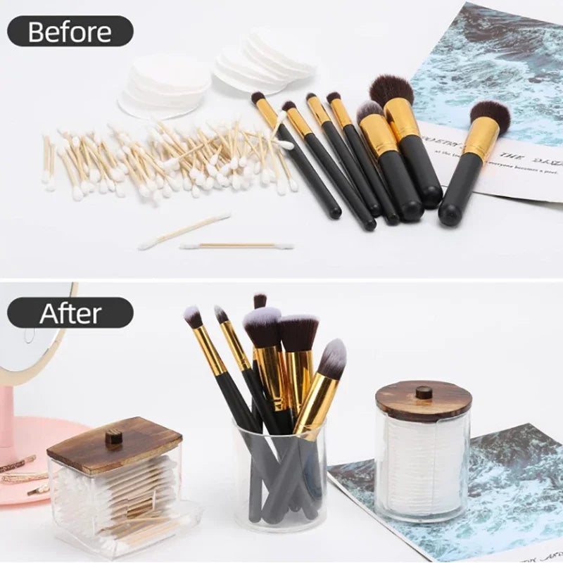 ClearForm Bathroom Jar Set