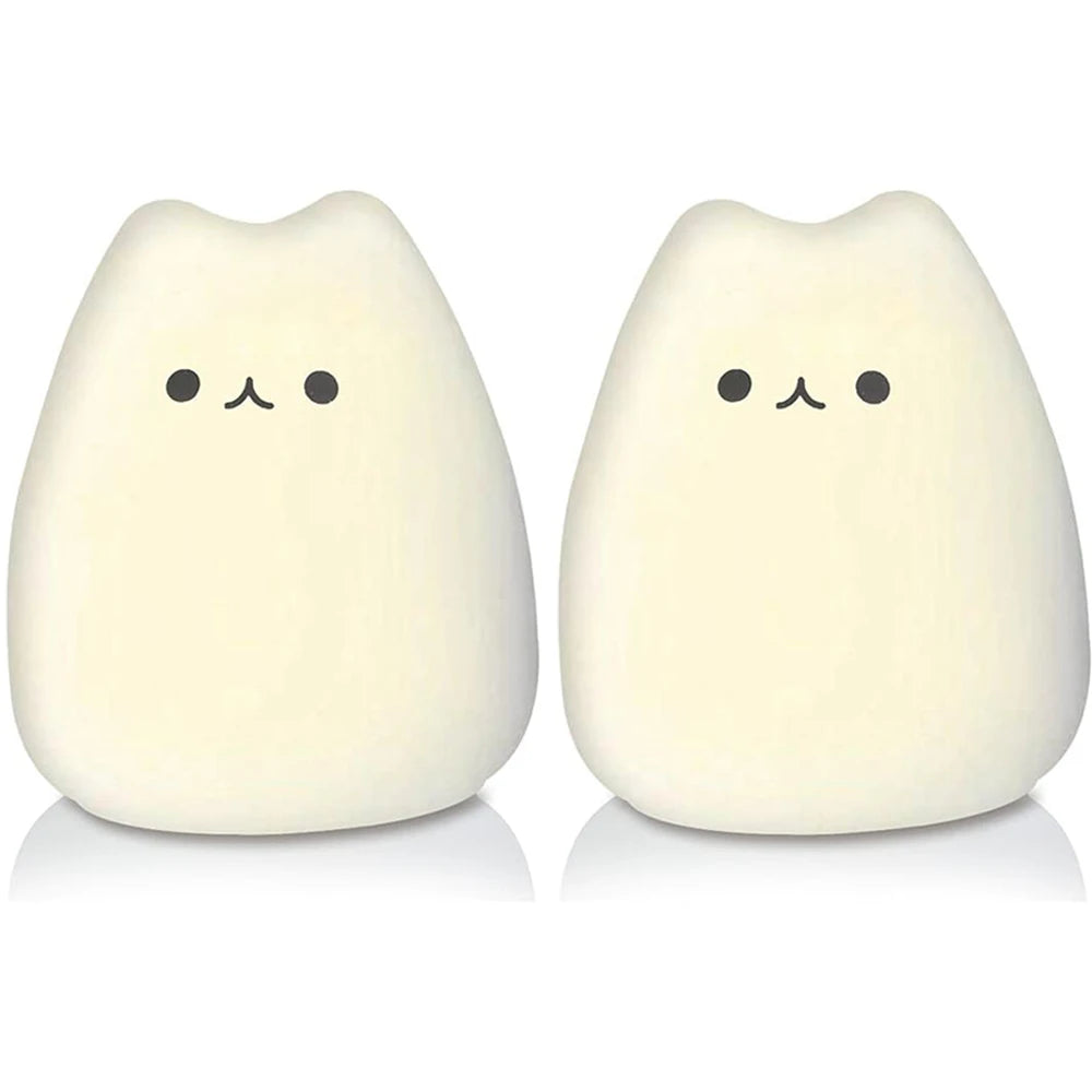GlowCat Silicone Night Light