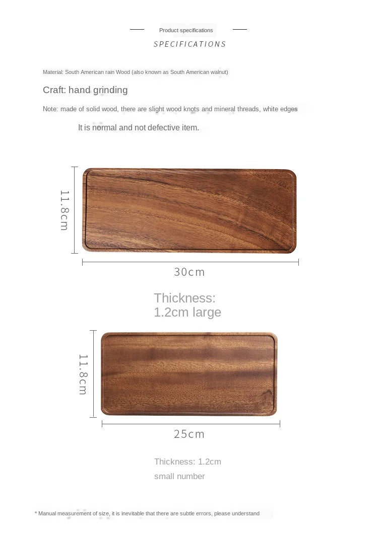 ElmLine Wooden Serving Tray