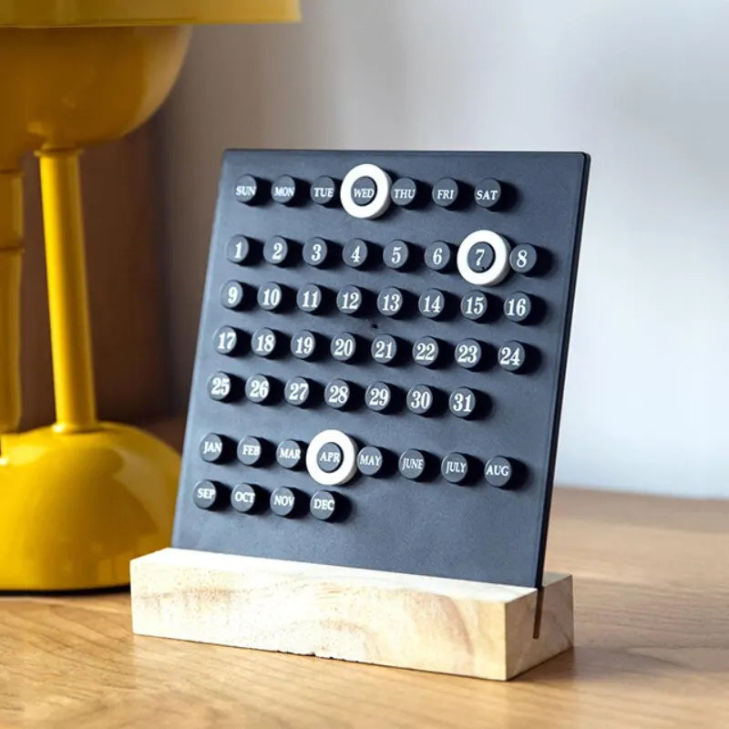 WoodMark Perpetual Desk Calendar