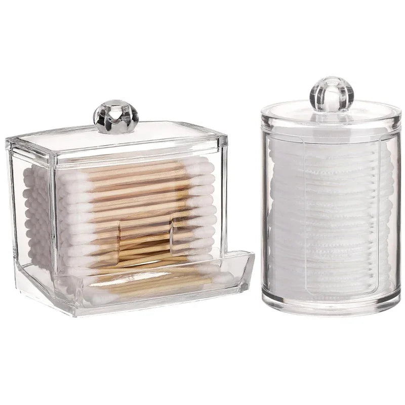 ClearForm Bathroom Jar Set