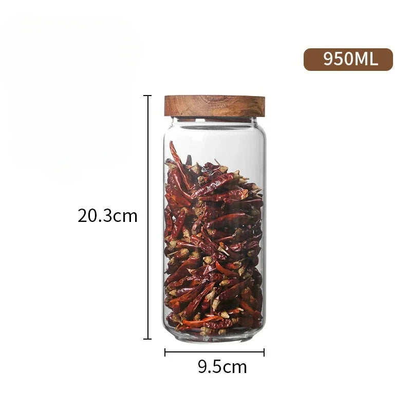 TerraSeal Glass Canister Set