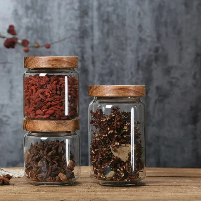 TerraSeal Glass Canister Set