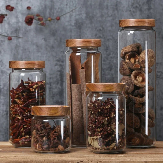 TerraSeal Glass Canister Set