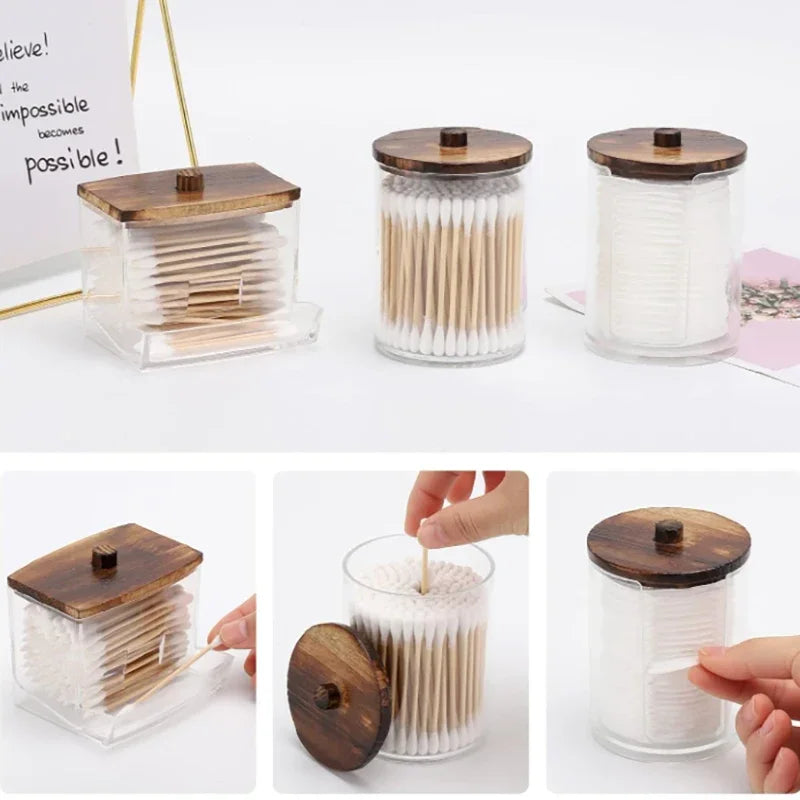 ClearForm Bathroom Jar Set