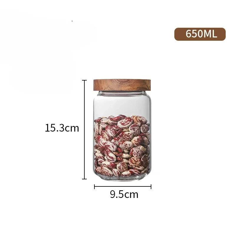 TerraSeal Glass Canister Set